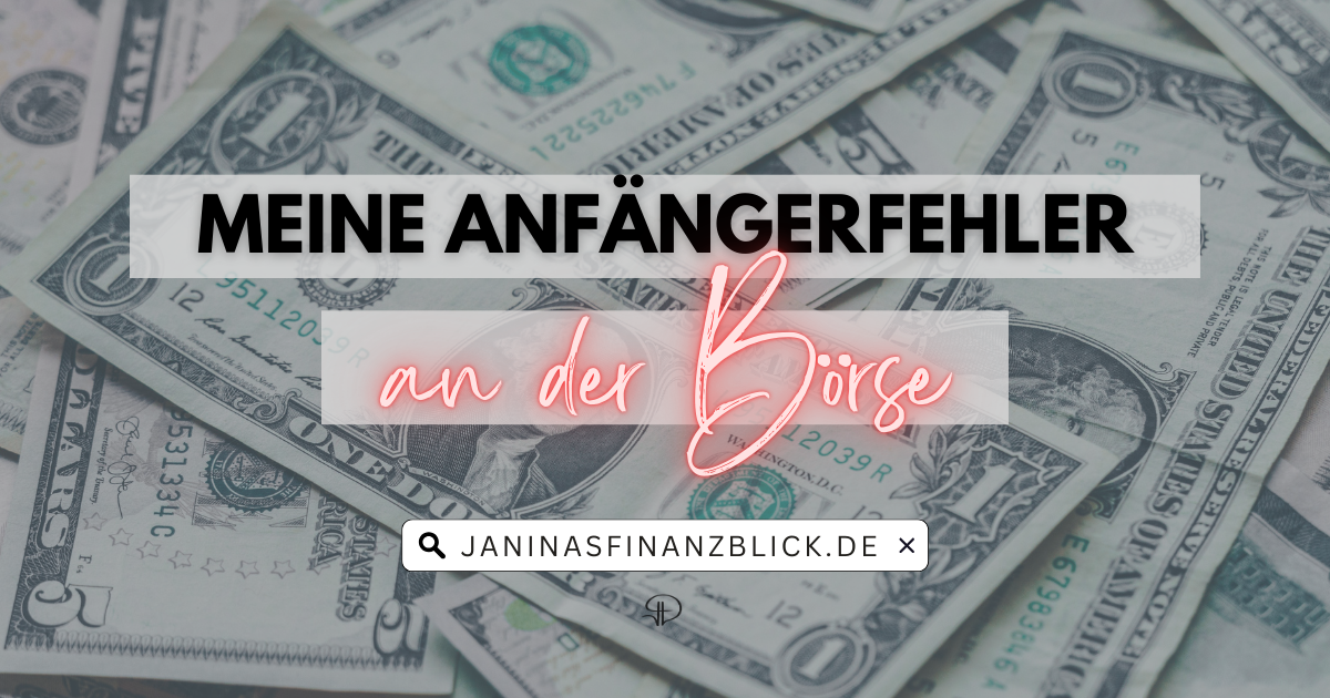 Meine Fehler an der Börse