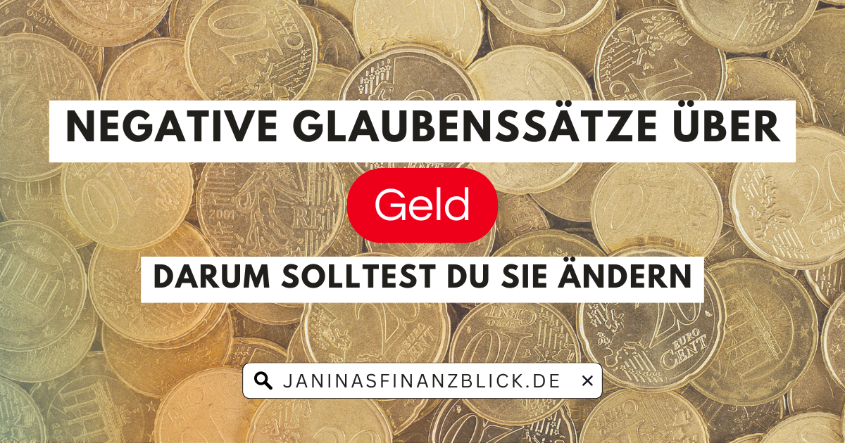 Negative Glaubenssätze über Geld