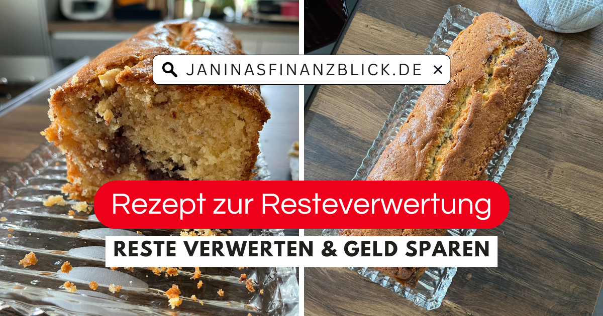 Rezept zur Resteverwertung - Bananen-Schokokuchen