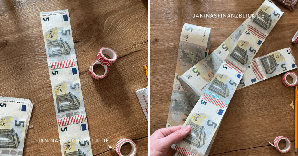 DIY Geldgeschenk Hochzeit